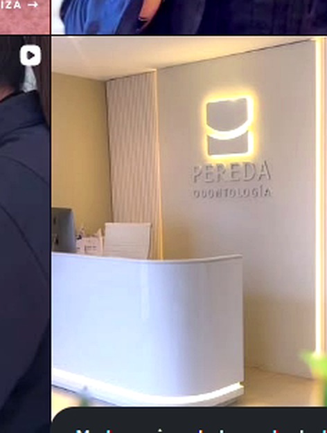 Recepción de Pereda Odontología